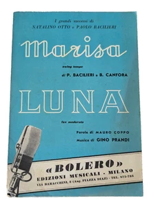 Musikalische Partitur WEIHNACHTEN OTTO - PAOLO BACILIERI Marisa und Luna Bolero - Bild 1 von 3