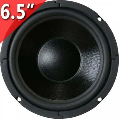 6.5 Inch Bass Mid Speaker TV AV Replacement Surround Sound Subwoofer Driver 60W - Image 1 of 4