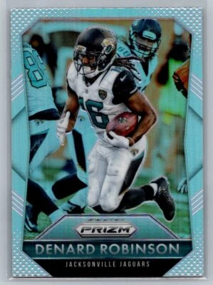 2015 Panini Prizm Silver Holo Denard Robinson Jacksonville Jaguars Wolverines - Image 1 of 2