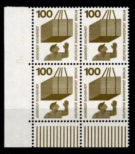 Berlin 410 DZ postfrisch ER-Vbl. Druckerzeichen 10 neben Feld 81 unten #NE263 - Bild 1 von 1