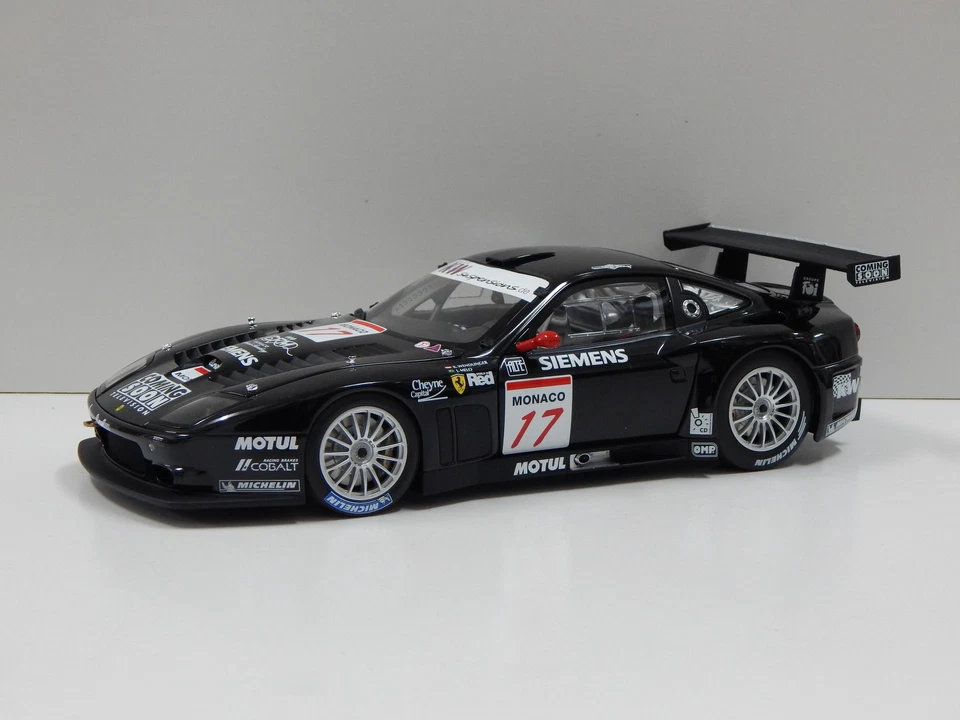 KYOSHO 1:18 AUTO IN METALLO FERRARI 575 GTC TEAM J.M.B. DONINGTON 2004 08393C - Immagine 1 di 1