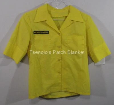 Cub Scout BSA Vintage Uniform Shirt Size Ladies Medium HS FREE SHIPPING 039 - Image 1 of 4