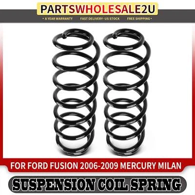 2pcs Rear LH & RH Coil Springs for Ford	Fusion Mercury Milan 2006-2009 3.0L DOHC - Image 1 of 4