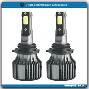 9006 HB4 Bright LED Headlight Bulbs Conversion Kit Cool White 72W 10000LM 6000K - Foto 1 di 9