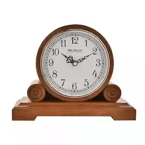 Reloj de abrigo de barril de madera de cuarzo roble W2929 - Imagen 1 de 3