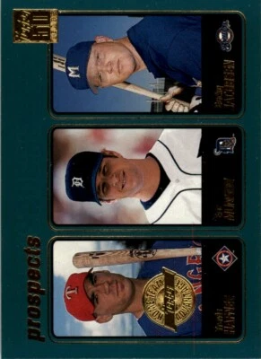 2001 Topps MLB Home Team Advantage Travis Hafner/Eric Munson/Bucky Jacobsen #371 - Image 1 of 2