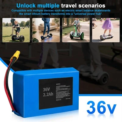 Brand New 10S2P 36V 4.4Ah Li-Ion Battery For Hoverboard Scooter Balance Board - Image 1 of 4