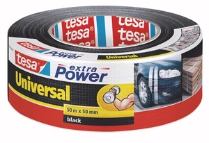 tesa Panzertape schwarz Isolierband Gewebeband Panzerband Abklebeband Gaffa Tape - Bild 1 von 6