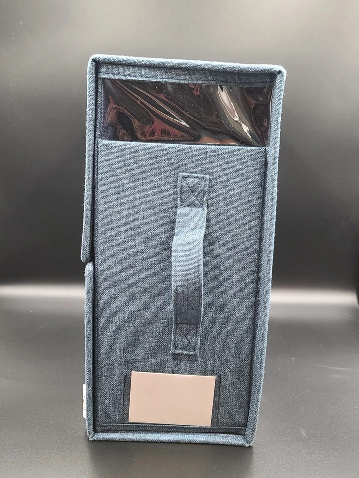 单张存储盒,可折叠床单收纳盒带可查看窗口  — 第 1/4 张图片