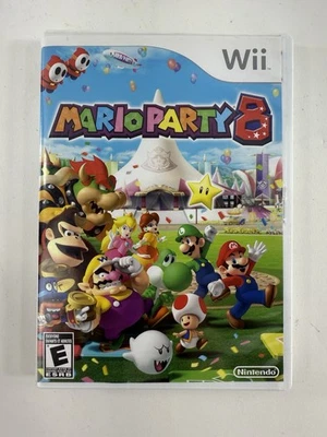 Mario Party 8 (Nintendo Wii, 2007) Game Case Manual Insert - Tested and Working - Image 1 of 4