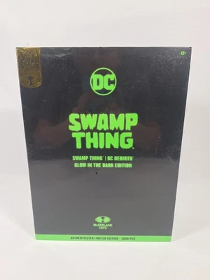 DC Multiverse Rebirth Gold Label SWAMP THING Glow Edition McFarlane Sealed NIB - Image 1 of 4