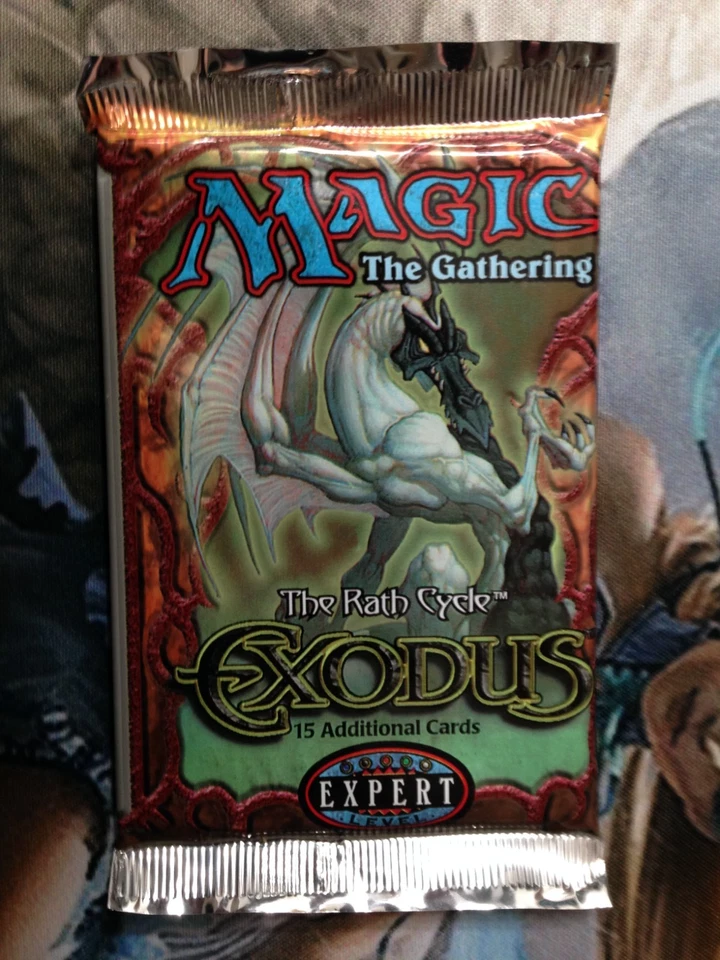 Magic "Exodus" 15-Card Sealed Booster Pack X1 - Image 1 of 1