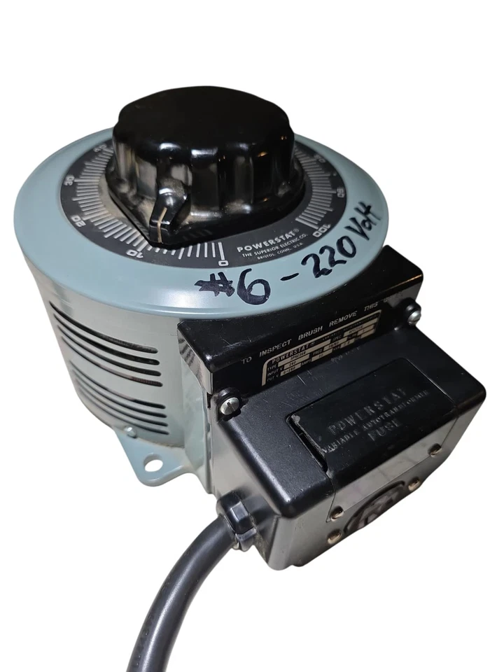 Staco Energy Products 3PN236B STACO Variable Autotransformer 0-240V 50/60Hz - Image 1 of 3