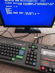 Amstrad CPC 464 Vintage Computer - Afbeelding 1 van 23