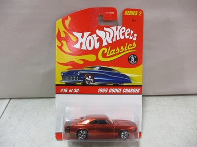 Dodge Charger #16 1969 Hot Wheels Classics naranja Foto 1 de 2