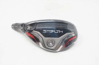 New Taylormade Stealth Plus Rescue 19.5* #3 Hybrid Club Head Only 1310477 Lefty - Image 1 of 4