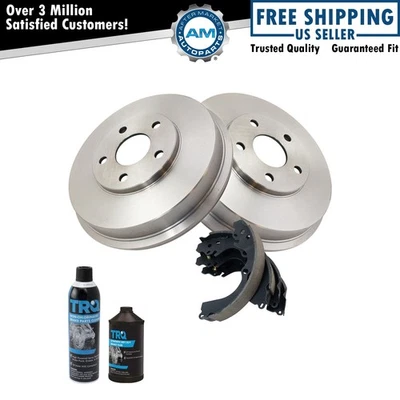 Kit de tambor de freno y zapata trasera con productos químicos para Subaru Forester Impreza Legacy Foto 1 de 4