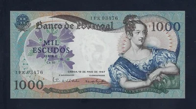 Portugal 1000 Escudos 1967 P-172 UNC - Image 1 of 2