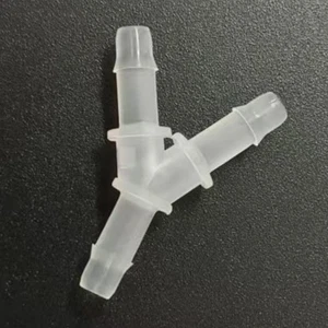 Y Hose Barb Fitting Equal Barbed 5/32" 3 Way Tee Adpaters PP Plastic 25PC/PK - Picture 1 of 7