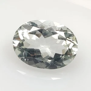 8.87 Ct Natural Green Amethyst Good Luster Oval Cut - 9150 - Picture 1 of 2