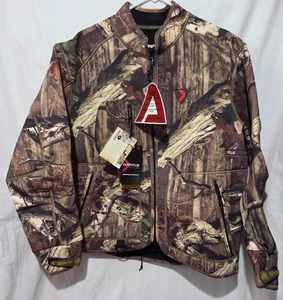 Dominus Mens  (L) Large 44 Fishing Jacket Foam 3-Pkt Vented Water Resistant Camo - Picture 1 of 17