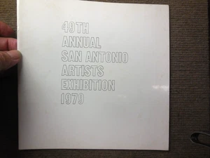 1979 49th Annual San Antonio Artists Exhibition San Antonio Art League Program - Bild 1 von 9