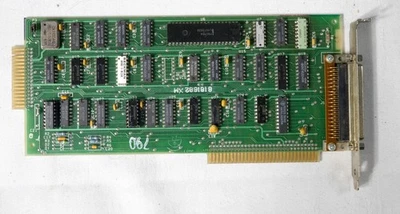 Vintage IBM floppy drive controller card 6181682 XM 8 bit ISA ISA672 - Image 1 of 3