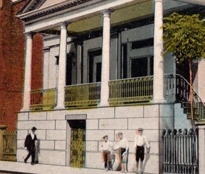 Vintage Postcard WB General Beauregard Residence New Orleans LA Paul Murphy - Picture 1 of 3