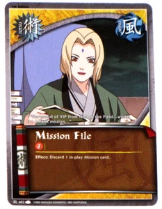 Naruto Mission File J-402 1st Edition Common - Picture 1 of 24