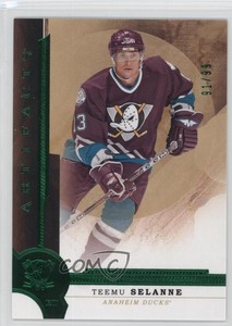 2016-17 Upper Deck Artifacts Legends Emerald /99 Teemu Selanne #159 HOF