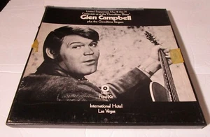 Glen Campbell International Hotel LPs and Press Kit Box Set May 1970 Capitol US - Imagen 1 de 14