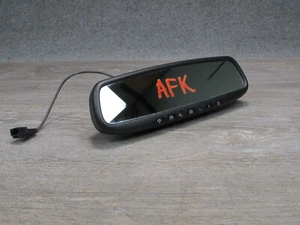 🥇11-12 FISKER KARMA AUTO DIMMING INTERIOR REAR VIEW MIRROR W HOMELINK OEM - Picture 1 of 14