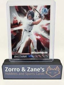 Travis Bazzana 🔥2024 Bowman Draft Chrome Plasma Power PP-1 Cleveland Guardians - Picture 1 of 2