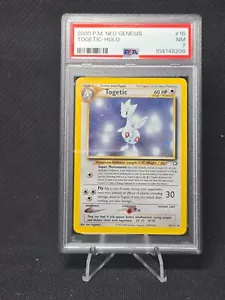 2000 P.M. NEO GENESIS Togetic HOLO #16 PSA 7 - Picture 1 of 2