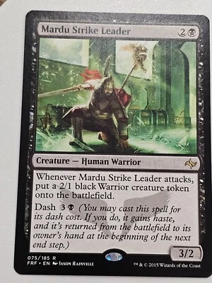 Mardu Strike Leader●Fate Reforged●MTG●2015●ENGLISH▪︎RARE●NM●#433 - Image 1 of 2