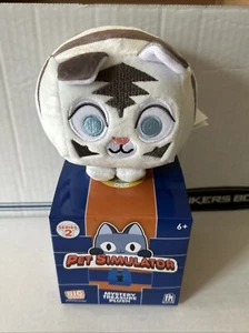 Pet Simulator SERIES 2 4” Mystery Plush White Tiger w DLC Code Roblox - Picture 1 of 7