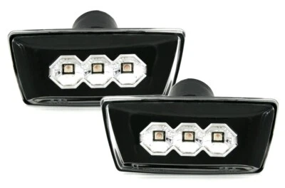 LED Seitenblinker Set in Schwarz für Opel Astra H Corsa D Zafira Insignia Meriva - Bild 1 von 4