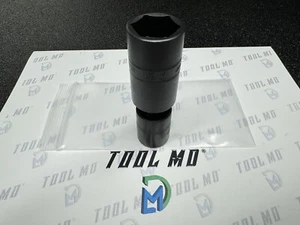 Snap-on Tools NOS 3/8” Drive 6pt Metric 21mm DEEP Swivel Impact Socket IPLFM21A - Bild 1 von 8