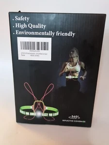 JOTVESUTR Led Reflective Running Vest, Rechargeable Running Lights for Runners, - Picture 1 of 12