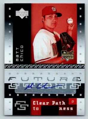 2007 Upper Deck Future Stars #117 Matt Chico AU (RC) (ref 210505) - Image 1 of 2