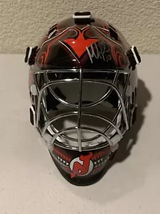 Martin Brodeur Signed New Jersey Devils Mini Goalie Mask Steiner Sports - Picture 1 of 5
