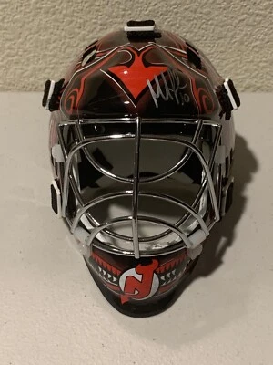 Martin Brodeur Signed New Jersey Devils Mini Goalie Mask Steiner Sports - Image 1 of 4