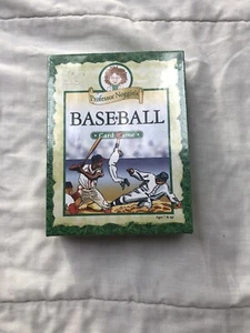 New Sealed 2010 Professor Noggin's Baseball Card Game by Outset Media~Free Ship - Picture 1 of 3