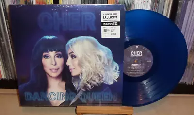 CHER DANCING QUEEN BARNES & NOBLE BLUE LP GIME GIME GIMME SOS WATERLOO MAMMA MIA Foto 1 de 4