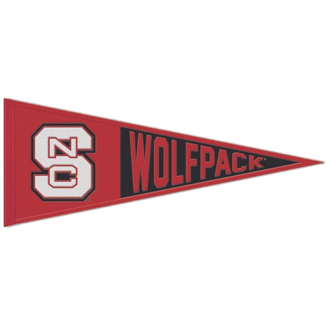 WinCraft NC State Wolfpack 13'' x 32'' Logo Pennant Cover