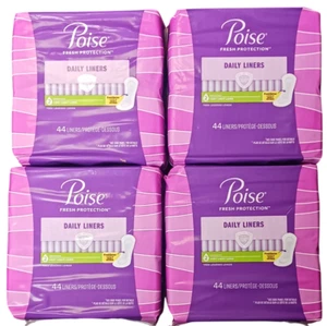 4-Poise Einlagen leichte Blasenleckage lange Länge sehr leichte Saugfähigkeit 44 Stück - Bild 1 von 18