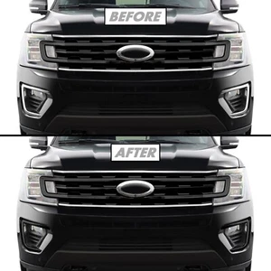 Vinilo apagón eliminación de cromo para Ford Expedition 2018-21 moldura de luz antiniebla - Imagen 1 de 4