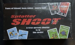 Splatter Shoot First Person Shooter-Character-Animation Table Top Card Game, New - Picture 1 of 3