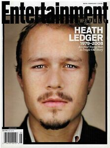ENTERTAINMENT WEEKLY - February 1, 2008 - Heath Ledger 1979-2008 - EXCELLENT !!