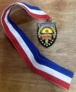US Army 41° fanteria div metallo - Foto 1 di 5